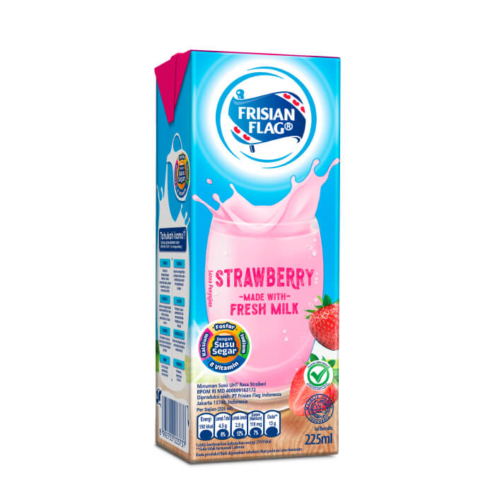 Frisian Flag Strawberry, Lezat dan Bernutrisi