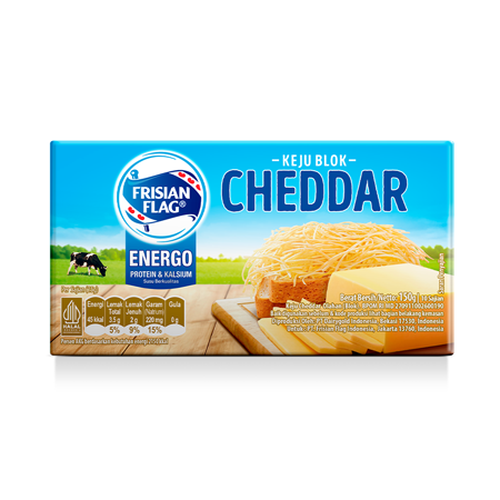 Frisian Flag Keju Cheddar – Lezat, Bernutrisi, dan Terjangkau!