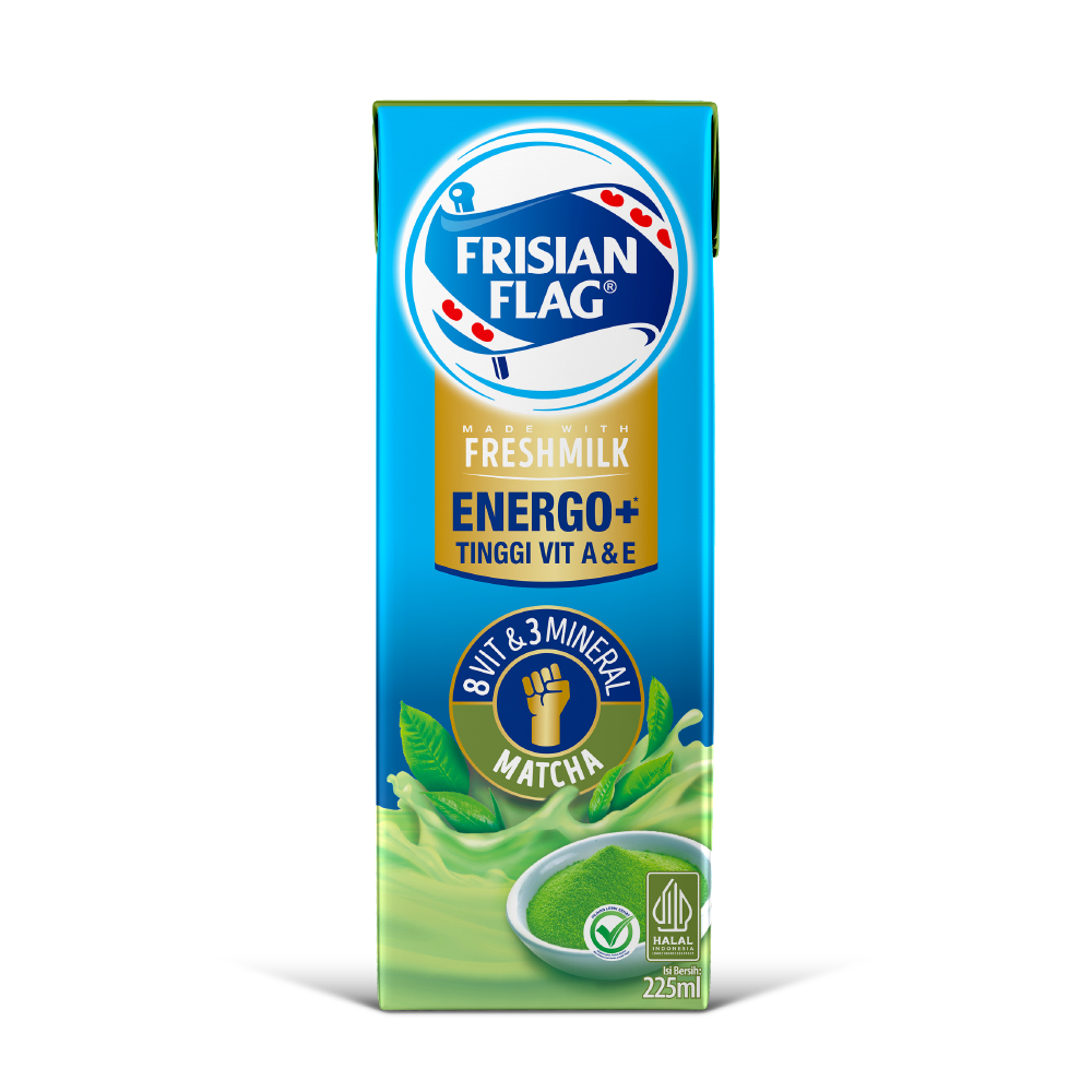 Frisian Flag Energo+ Matcha untuk Daya Tahan Tetap Terjaga