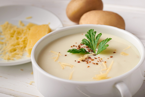 Resep cream soup cheese - frisian flag